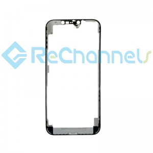 For Apple iPhone 12 Pro Max Touch Screen Frame Replacement - Black - Grade S+