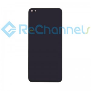 For Huawei Nova 8i/Honor 50 Lite LCD Screen and Digitizer Assembly Replacement - Black - Grade S+