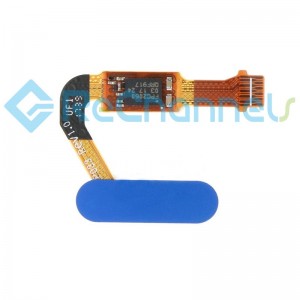 For Huawei Honor View 10 Fingerprint Sensor Flex Cable Replacement - Dark Blue - Grade S+