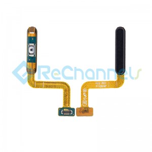 For Samsung Galaxy A22 4G SM-A225/A22 5G SM-A226 Fingerprint Sensor Flex Cable Replacement - Gray - Grade S+