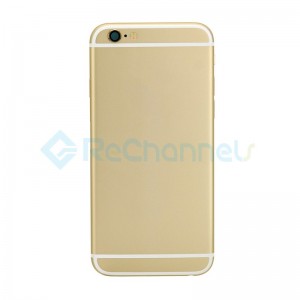 For Apple iPhone 6 Rear Housing Assembly Replacement  - Gold - Grade S