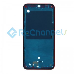 For Xiaomi Redmi 7 Front Housing Replacement - Red - Grade S+