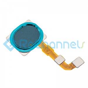 For Samsung Galaxy A20s SM-A207 Fingerprint Sensor Flex Cable Replacement - Green - Grade S+