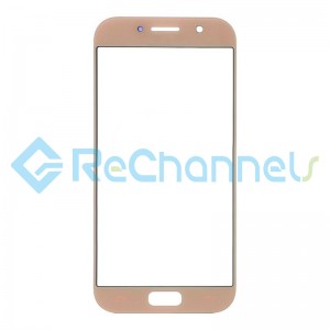 For Samsung Galaxy A5 2017 SM-A520 Front Glass Replacement - Peach - Grade S+