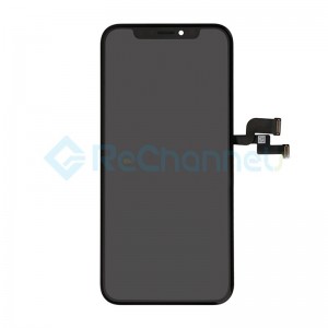 For Apple iPhone XS LCD Screen and Digitizer Assembly  Replacement (LCD) - Black - Grade R