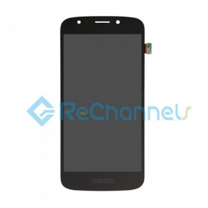 For Motorola Moto E2 LCD Screen and Digitizer Assembly Replacement - Black - Grade S