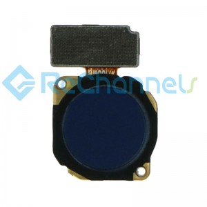 For Huawei P Smart+(nova 3i) Fingerprint Sensor Flex Cable Replacement - Blue - Grade S+
