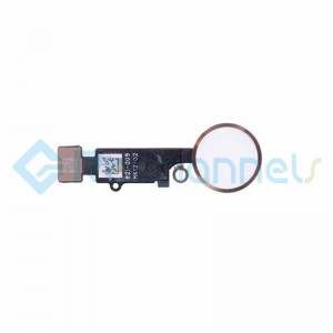 For Apple iPhone 7/7 Plus Home Button Flex Cable Ribbon Assembly Replacement - Gold - Grade S+