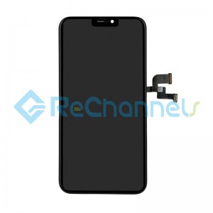 For Apple iPhone X OLED Screen and Digitizer Assembly  Replacement - Black - Grade S+