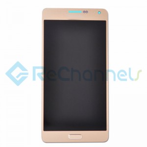 For Samsung Galaxy A7 SM-A700 LCD Screen and Digitizer Assembly -Gold - Grade S+	