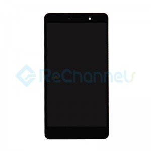 For Huawei Honor 7 LCD Screen and Digitizer Assembly with Front Housing Replacement - Black - Grade S+