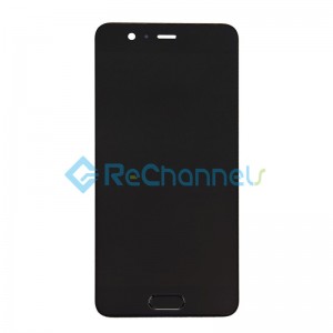 For Huawei P10 LCD Screen and Digitizer Assembly Replacement - Black - Grade S