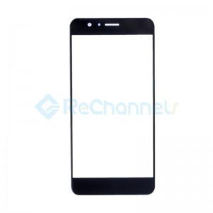 For Huawei Honor 8 Front Glass Lens Replacement - Black - Grade S+