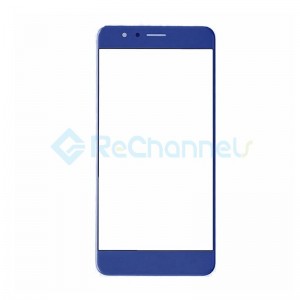 For Huawei Honor 8 Front Glass Lens Replacement - Blue - Grade S+