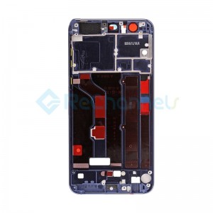 For Huawei Honor 8 Front Housing LCD Frame Bezel Plate Replacement - Blue - Grade S+