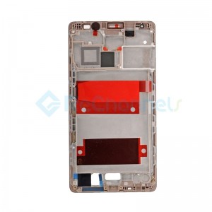 For Huawei Mate 8 Front Housing LCD Frame Bezel Plate Replacement - Macha Brown - Grade S+