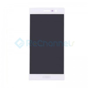 For Huawei P7 LCD Screen and Digitizer Assembly Replacement - White - Grade S+