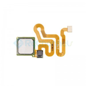 For Huawei P9 Home Button 3D Fingerprint Flex Cable Assembly Replacement - Silver - Grade S+