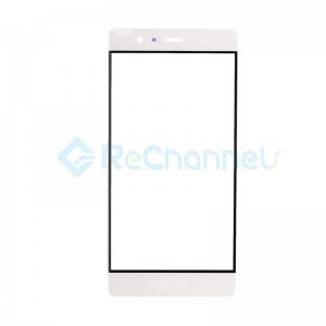 For Huawei P9 Front Glass Lens Replacement - White - Grade S+