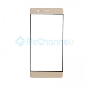 For Huawei P9 Front Glass Lens Replacement - Gold - Grade S+