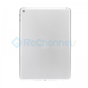 For iPad (5th Gen) Rear Housing Replacement (Wi-Fi) - Silver - Grade S