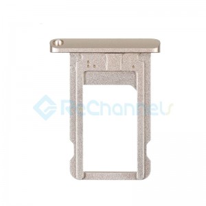 For iPad (6th Gen) SIM Card Tray Replacement - Gold - Grade R