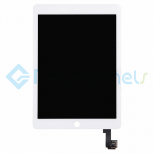 For Apple iPad Air 2 LCD Screen and Digitizer Assembly Replacement - White - Grade S+