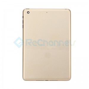 For Apple iPad Mini 3 Rear Housing Replacement (WiFi ) - Gold - Grade S