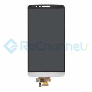 For LG G3LCD Screen and Digitizer Assembly Replacement - White- Grade S+