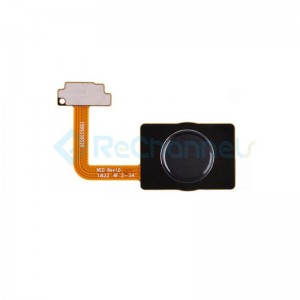 For LG G7 One Fingerprint Sensor Flex Cable Replacement - Black - Grade S+
