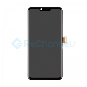 For LG G8 ThinQ LCD Screen and Digitizer Assembly Replacement - Black - Grade S+