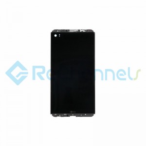 For LG V20 LCD Screen and Digitizer Assembly with Front Housing Replacement (Without Small Parts) - Black - Grade S+