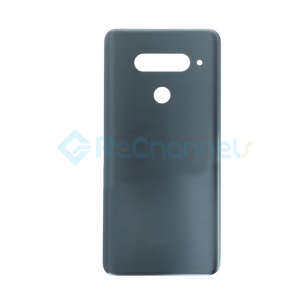 For LG V40 ThinQ Battery Door Replacement - Gray - Grade S+