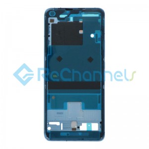 For Xiaomi Mi 11 Front Housing Replacement - Blue - Grade S+