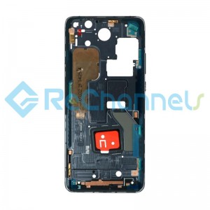 For Huawei P40 Pro Middle Frame Replacement - Black - Grade S+