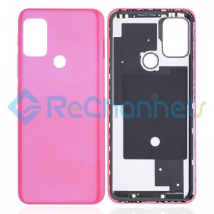 For Motorola Moto G20 Battery Door Replacement - Pink - Grade S+