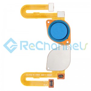 For Motorola Moto G30 Fingerprint Sensor Flex Cable Replacement - Purple - Grade S+