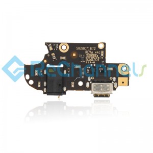 For Motorola One 5G Charging Port PCB Board with Headphone Jack Replacement - Grade S+