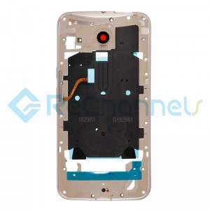 For Motorola Moto X Style Middle Plate Replacement - Gold - Grade S+