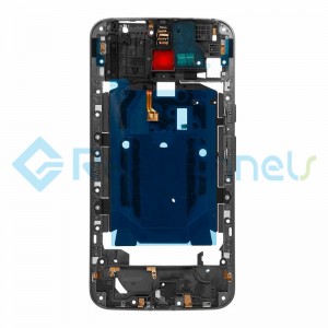 For Motorola Moto X Style Middle Plate Replacement - Black - Grade S+