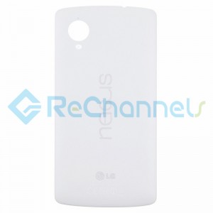 For LG Nexus 5 D820 Battery Door Replacement - White - Grade S+