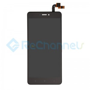 For Xiaomi Redmi Note 4X LCD Screen and Digitizer Assembly Replacement - Black - Grade S+