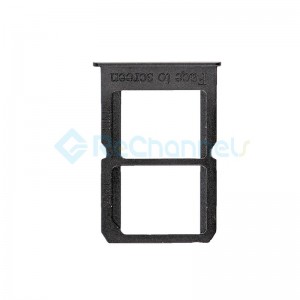For OnePlus 3 SIM Card Tray Replacement - Black - Grade S+