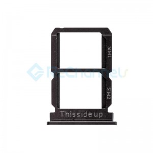For OnePlus 5 SIM Card Tray Replacement - Black - Grade S+