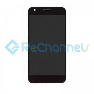 For Google Pixel LCD Screen and Digitizer Assembly Replacement - Black - Grade S+