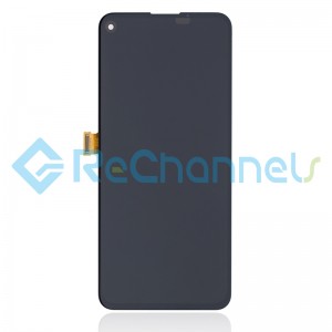 For Google Pixel 5a 5G LCD Screen and Digitizer Assembly Replacement - Black - Grade S+