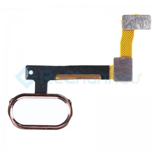 For OPPO R9 Home Button Flex Cable Replacement - Rose - Grade S+