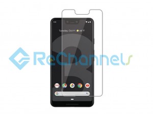 For Google Pixel 3 XL Tempered Glass Screen Protector (Without Package) - Grade R