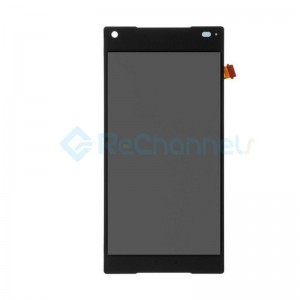 For Sony Xperia Z5 LCD Screen and Digitizer Assembly Replacement - Black - Grade S