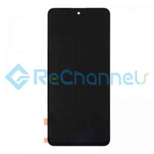 For Xiaomi Redmi Note 11 5G(6.6 inches) LCD Screen and Digitizer Assembly Replacement - Black - Grade S+